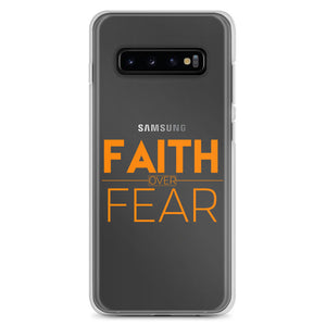 Faith Over Fear Samsung Case