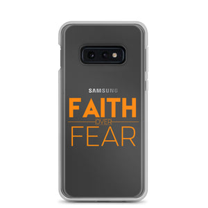 Faith Over Fear Samsung Case