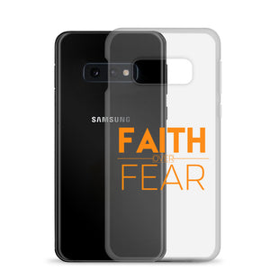 Faith Over Fear Samsung Case