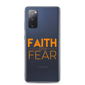 Faith Over Fear Samsung Case