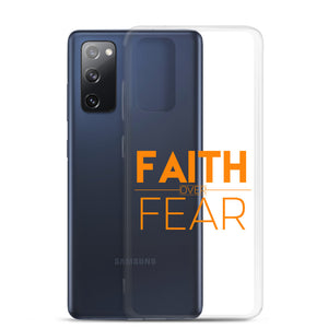 Faith Over Fear Samsung Case