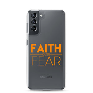 Faith Over Fear Samsung Case