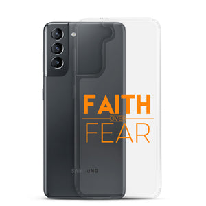 Faith Over Fear Samsung Case