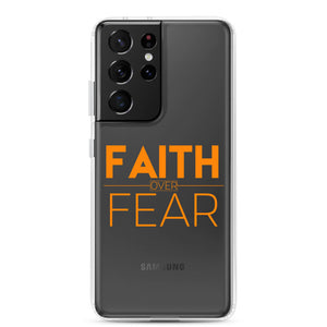 Faith Over Fear Samsung Case