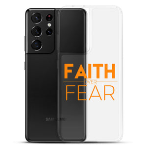 Faith Over Fear Samsung Case